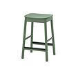 RÖNNINGE - Bar stool, counter height/green, 63 cm