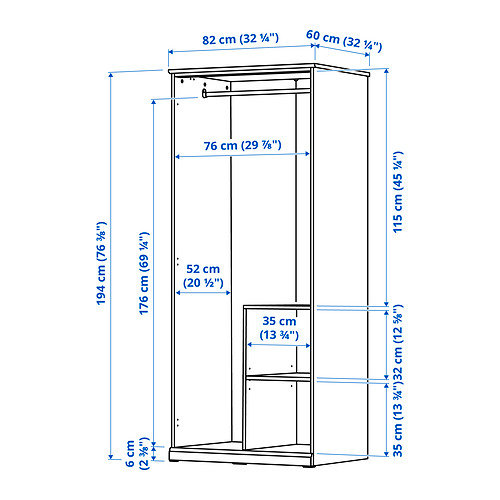 FÅGELFJÄLLET Measurement Illustration