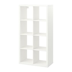 KALLAX - Shelving unit, white, 77x147 cm