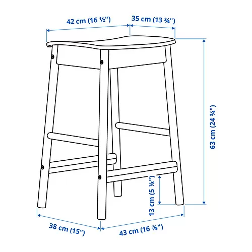 RÖNNINGE Measurement Illustration