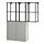 ENHET - storage combination, anthracite/grey frame, 120x32x150 cm | IKEA Indonesia - PE921286_S1