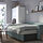 BÅRSLÖV - 3-seat sofa-bed with chaise longue, Tibbleby light grey-turquoise | IKEA Indonesia - PE949933_S1