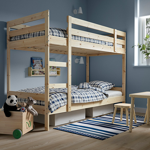 MYDAL bunk bed frame, pine, 90x200 cm IKEA Indonesia
