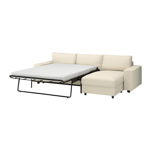 VIMLE 3-seat sofa-bed with chaise longue