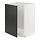 METOD - base cabinet for sink, white/Nickebo matt anthracite, 60x60x80 cm | IKEA Indonesia - PE882465_S1