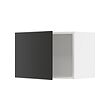 METOD - Kabinet dinding, putih/Nickebo matt antrasit, 60x37x40 cm
