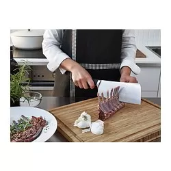 VÖRDA - Pisau daging, hitam, 19 cm