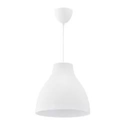 MELODI - Lampu gantung, putih, 38 cm