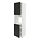 METOD - high cab f oven w 2 doors/shelves, white/Nickebo matt anthracite, 60x60x220 cm | IKEA Indonesia - PE882655_S1