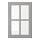 BODBYN - pintu kaca, abu-abu, 40x60 cm | IKEA Indonesia - PE703577_S1