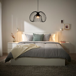 HEMMA/KALLFRONT - Lampu gantung, hitam, 52 cm