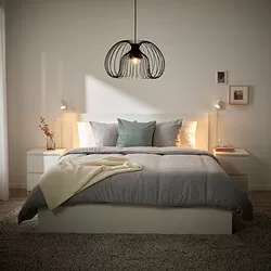 HEMMA/KALLFRONT - Lampu gantung, hitam, 52 cm