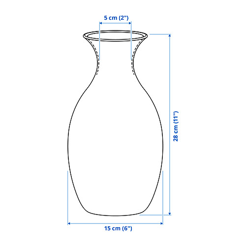 BERGKÖRSBÄR Measurement Illustration