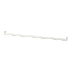 MITTZON - Clothes rail for frame w castors, white, 80 cm