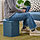 KJUGE - pouffe dengan penyimpanan, Knisa biru medium | IKEA Indonesia - PE921696_S1