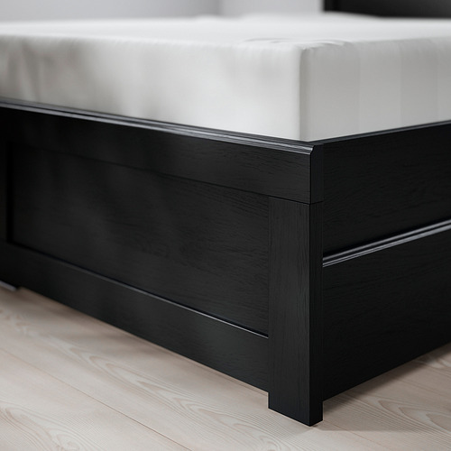 FÅGELFJÄLLET Rangka tempat tidur + 4 penyimpanan