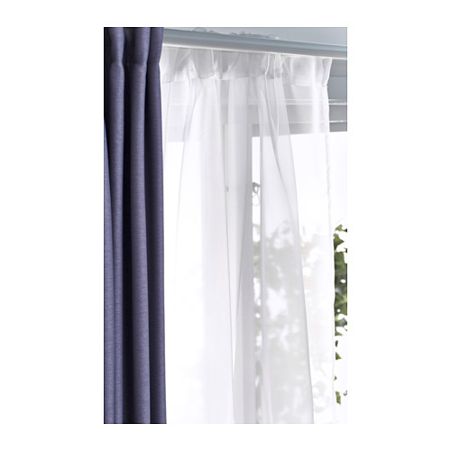 TERESIA sheer curtains, 1 pair