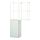 ENHET - kombinasi penyimpanan, putih/abu-abu-hijau pudar, 80x32x150 cm | IKEA Indonesia - PE921752_S1