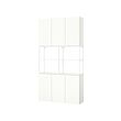 ENHET - Storage combination, white, 120x32x225 cm