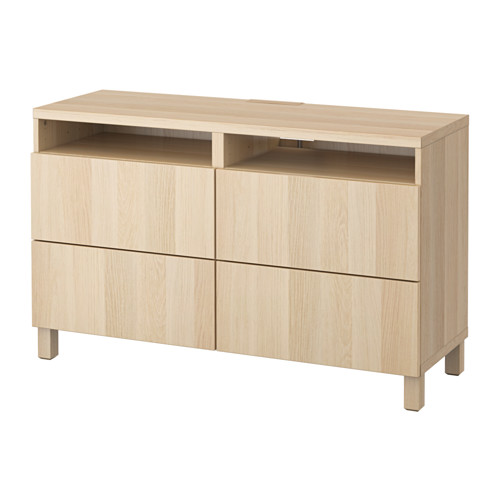 BESTÅ TV bench with drawers