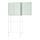 ENHET - kombinasi penyimpanan, putih/abu-abu-hijau pudar, 140x32x204 cm | IKEA Indonesia - PE921842_S1