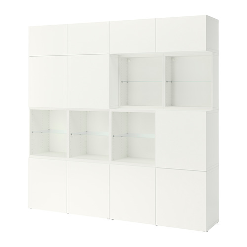 BESTÅ storage combination with doors