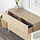 BESTÅ - storage combination w doors/drawers, white stained oak effect/Lappviken/Stubbarp white stained oak effect, 120x42x74 cm | IKEA Indonesia - PE591421_S1