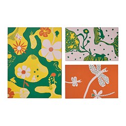 COLORADOGRAN - Picture, set of 3, colourful adventures