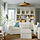 EKTORP footstool with storage