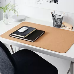 SUSIG - Desk pad, cork, 45x65 cm