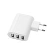 SMÅHAGEL - 3-port USB charger, white