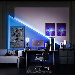 HUVUDSPELARE - Gaming chair, black