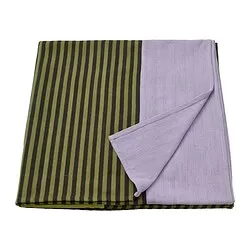 MÄVINN - Penutup tempat tidur , garis-garis aneka warna, 160x250 cm