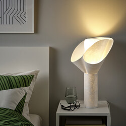 BÄCKNATE - Table lamp, white, 50 cm