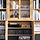 TONSTAD - komb pnympn dg pintu kaca geser, veneer kayu oak/kaca bening, 245x47x201 cm | IKEA Indonesia - PE950940_S1