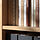 TONSTAD - komb pnympn dg pintu kaca geser, veneer kayu oak/kaca bening, 245x47x201 cm | IKEA Indonesia - PE950952_S1