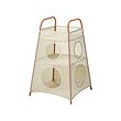 TIGERFINK - Storage with compartments, beige/orange