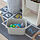 TROFAST - storage combination with boxes, white/white grey, 46x146 cm | IKEA Indonesia - PE843028_S1
