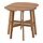 ASKHOLMEN - gateleg table, outdoor, dark brown | IKEA Indonesia - PE922252_S1