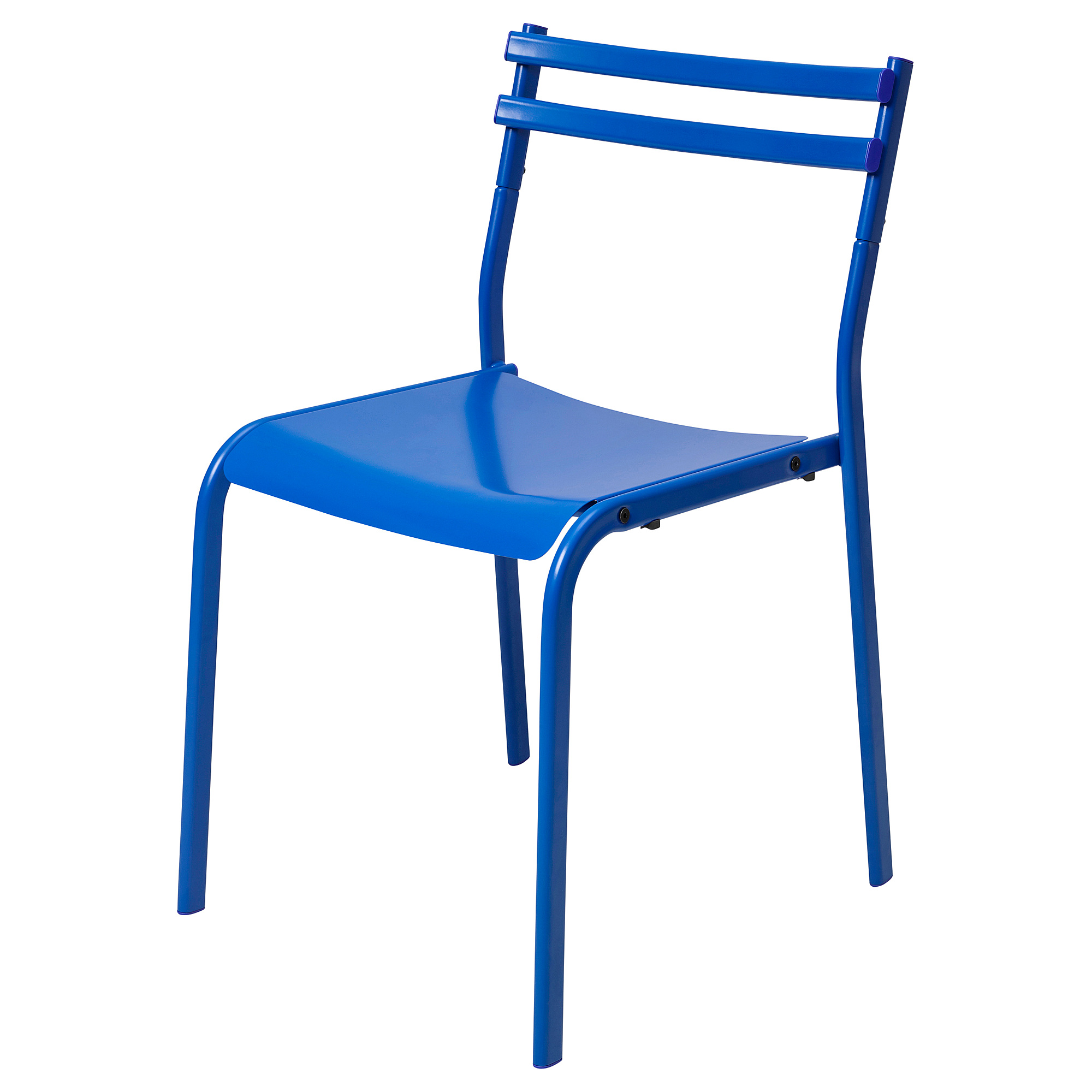 Blue plastic garden cheap chairs