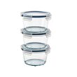 IKEA 365+ - Kotak makanan dengan penutup, bulat/kaca, 600 ml