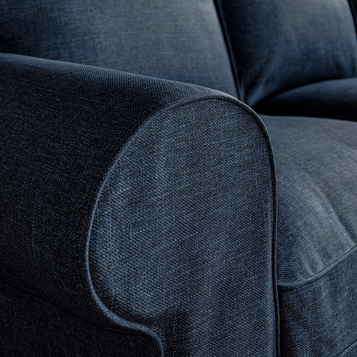 EKTORP 3-seat sofa with chaise longue