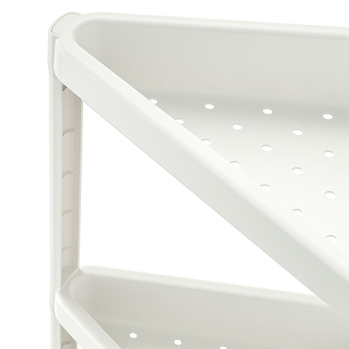 VESKEN corner shelf unit