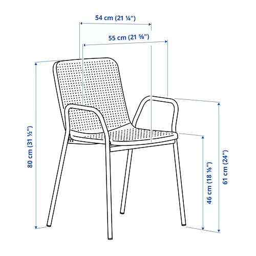 TORPARÖ Measurement Illustration