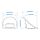 LOBERGET - seat shell for junior chair, white | IKEA Indonesia - PE951132_S1