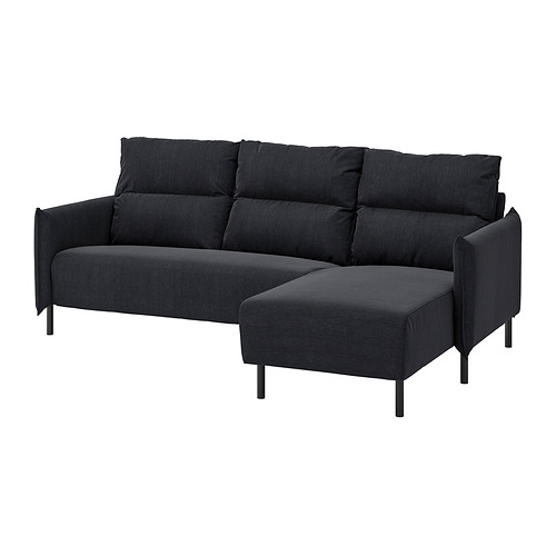 MANNARP sofa 3 dudukan dengan chaise longue