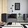 LILLEHEM - kursi berlengan, Gunnared/abu-abu tua logam | IKEA Indonesia - PE922401_S1