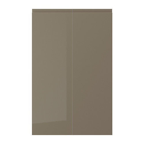 VOXTORP pintu 2 unit u set kabinet dasar