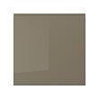 VOXTORP - door, high-gloss dark grey-brown, 60x60 cm | IKEA Indonesia - PE959574_S2
