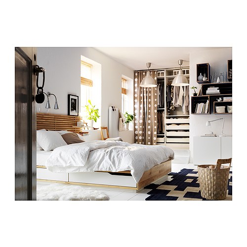 MANDAL headboard, birch/white, 240 cm | IKEA Indonesia